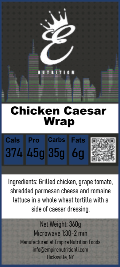Chicken Caesar Wrap