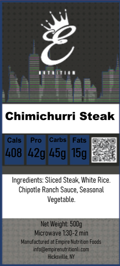 Chimichurri Steak