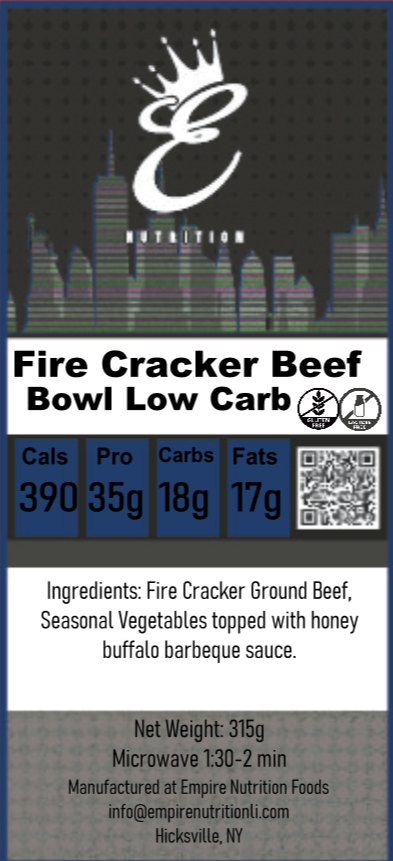 Fire Cracker Beef Bowl (Low Carb)