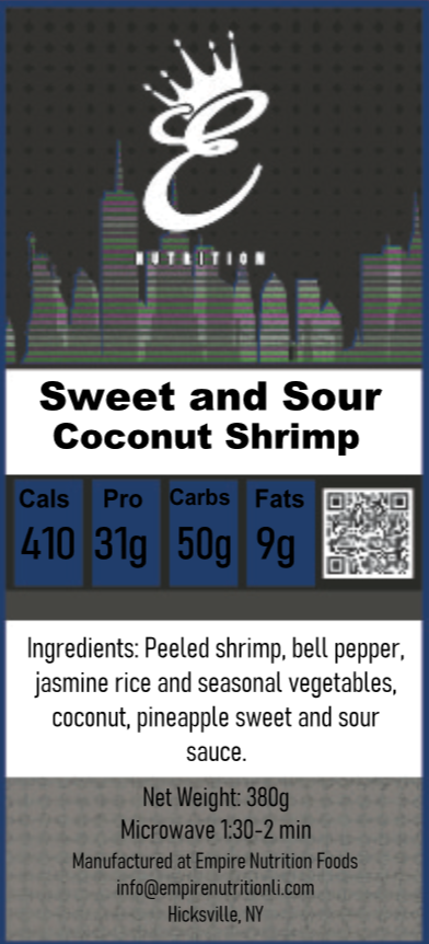 Sweet &amp; Sour Coconut Shrimp
