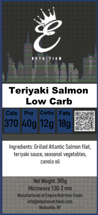 Teriyaki Salmon (Low carb)