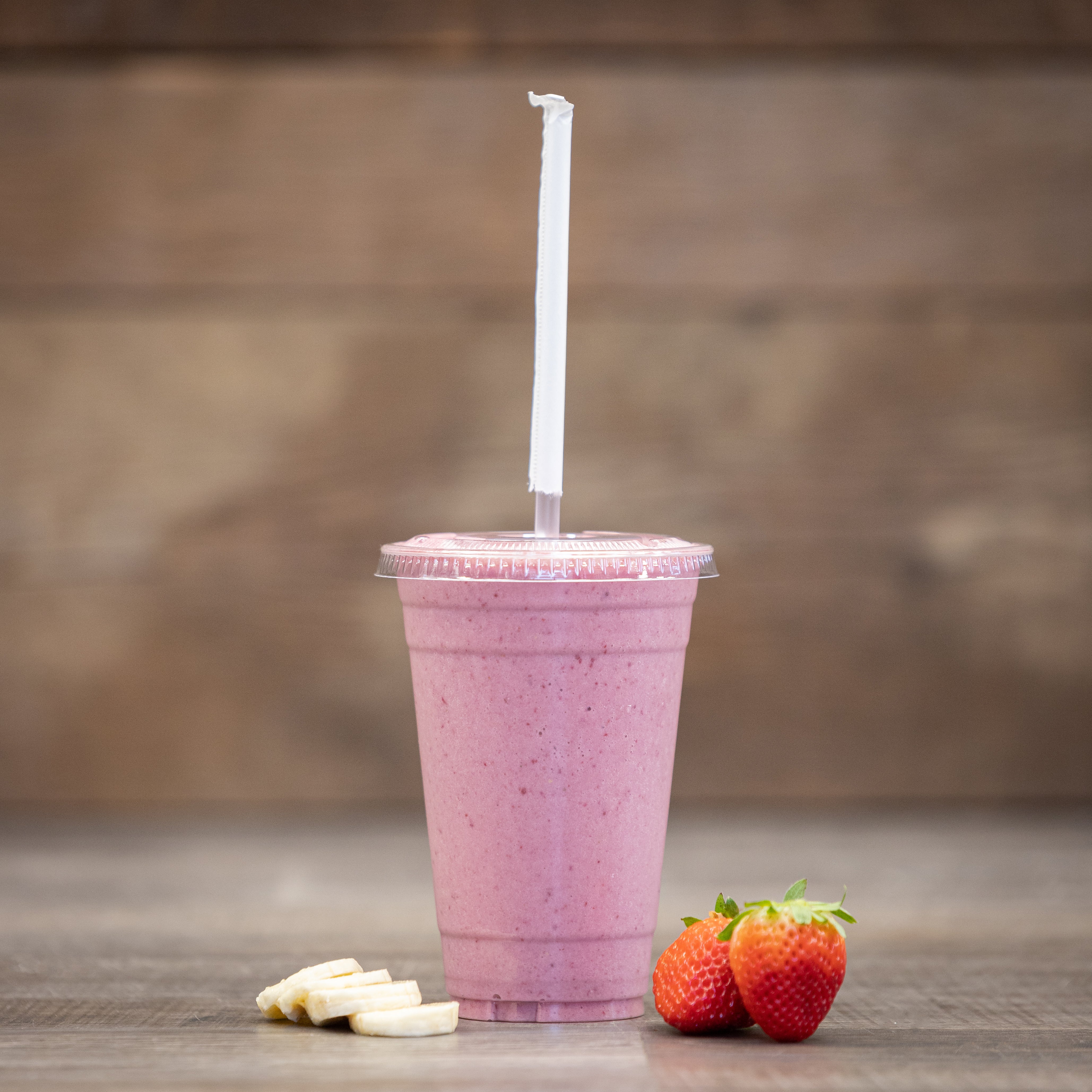 Strawberry Banana Smoothie - Purely Kaylie